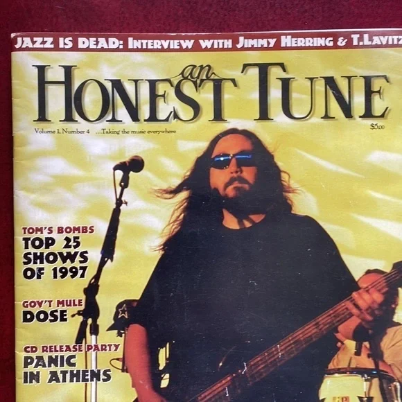 Widespread Panic David Schools Feature Honest Tune Magazine Volume 1 No 4 1997 - Picture 2 of 9